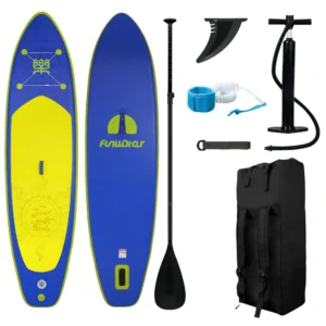 Funwater 350 cm liela izmēra piepūšamais stāvēšanas bradāt dēlis SUPFW28A