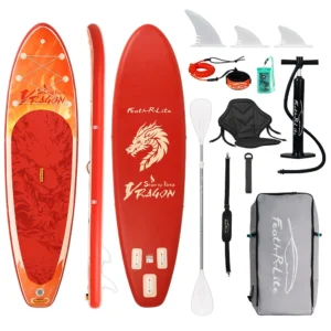 Funwater 350cm piepūšamais stāvēšanas bradāt dēlis SUPFR19E