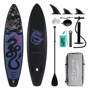 Funwater 350 cm liela izmēra piepūšamais stāvēšanas bradāt dēlis